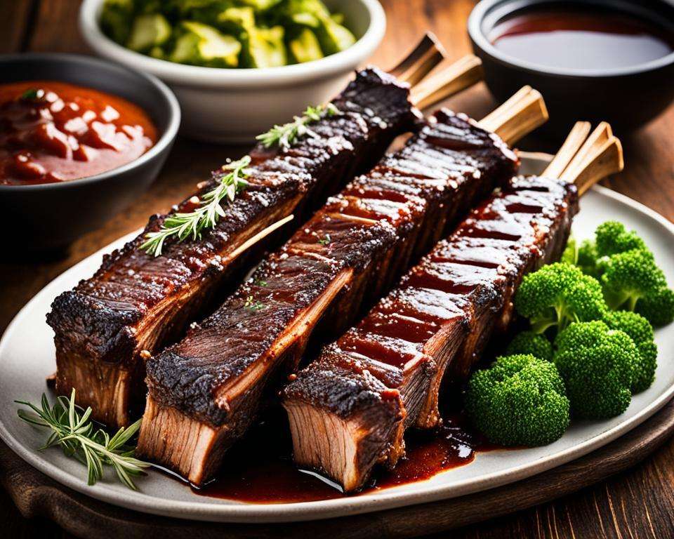 oven baked beef ribs image